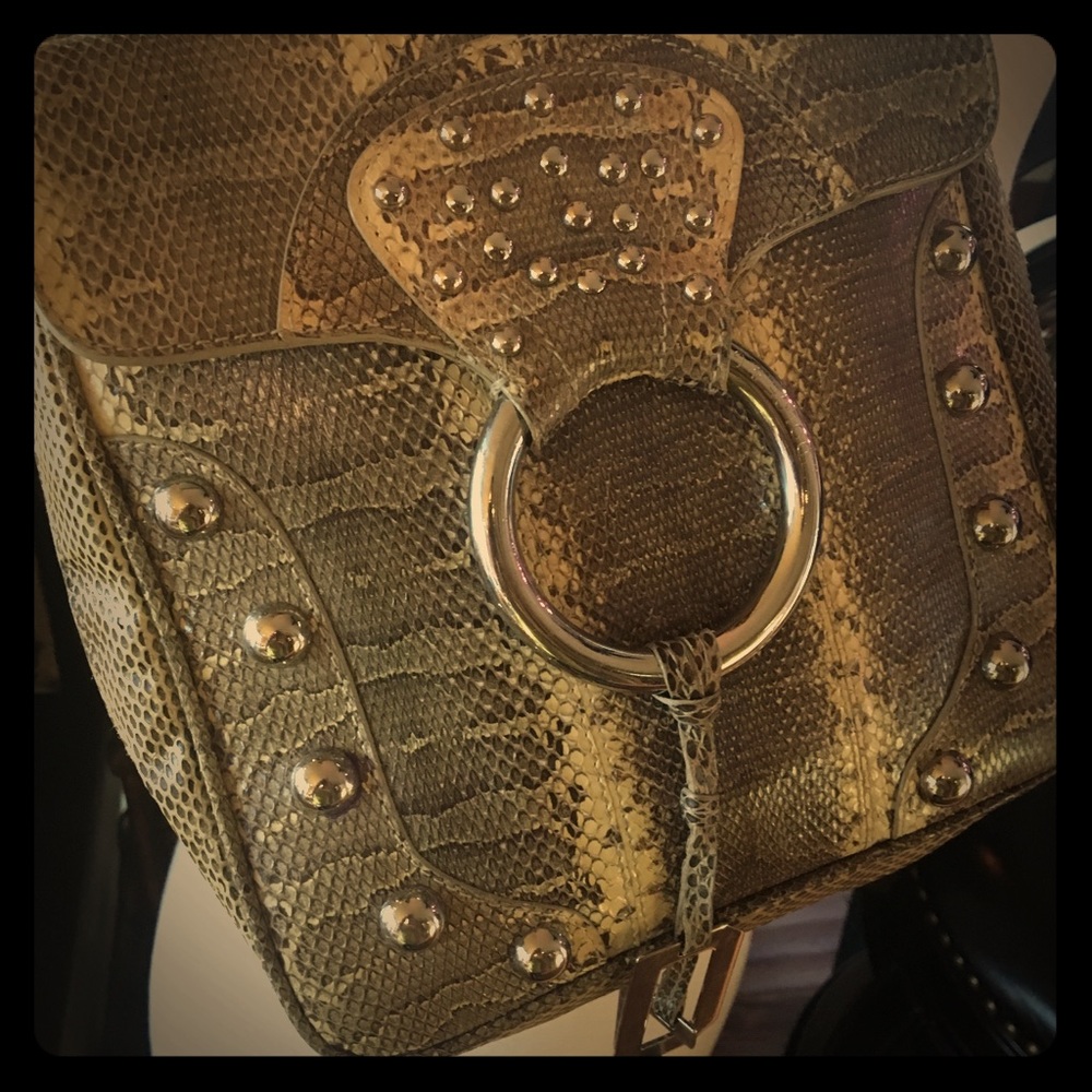 Dolce Gabana Python Purse .. - image 1